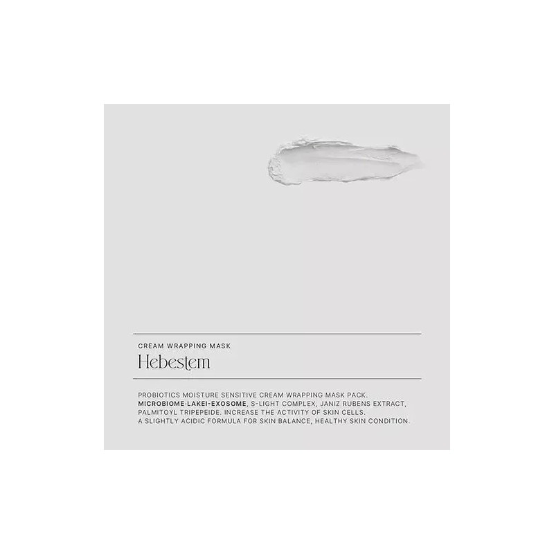 Hebestem [Hebestem] Skin Microbiome Exosome Mask Sheet, Mother’s day gift