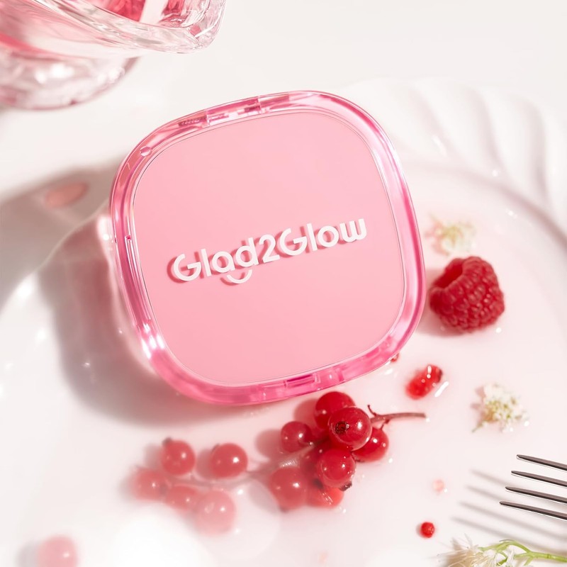 Base Cushion Glad2glow de alta cobertura semi mate – 11g