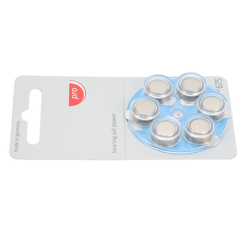 60pcs Long Lasting Power Sound Aid Batteries Zinc Air Hearing