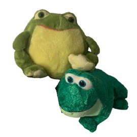 Weighted stuffed animal, Frog plush with 3 lbs, washable plush buddy