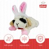 Multipet Multipet Lamb Chop Dog Plush Toy w/Easter Bunny Ears