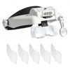 Headband Magnifier Loupe with LED Light and Replaceable Lenses for Watch Repair BL08063