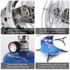 TOMSHOO Portable Gas Heater with Emergency Blanket and 4 Clips