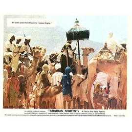 Arabian Nights Original Lobby Card Pier Paolo Pasolini Camels 1974