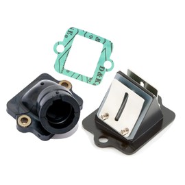 Intake Manifold Open, Membrane + Gasket for Piaggio 50 cc 2-Stroke Engine