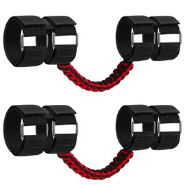 Endollars Grab Handles for 2018-2025 Jeep Wrangler JL & Gladiator, Airbag-Safe fits Sahara/Rubicon/Willys/4XE/Sport, Hardtop & Soft Top (No Sky One-Touch), Red 2 Packs
