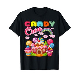 Candy Land Candy Crew Decorations Sweetie Candy Squad T-Shirt