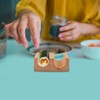 Alipis Wooden Sushi Taco Holder, Sushi Roll Rack U Shaped