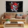 Pirate Flag 90 x 150 cm with Eyelets - Large