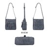 KL928 Women's Shoulder Bag, Large Capacity, One-Shoulder PU Crossbody Bag,
