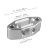 xinyee Oil Feed Line Adapter Plate LS Twin Turbo Dual