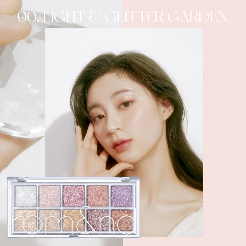 rom&nd Better Than Palette (00 Light and Glitter Garden) [Parallel
