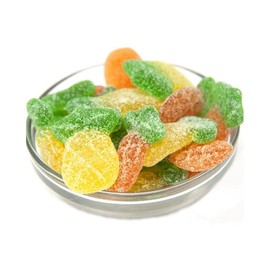 Smarty Stop Sour Pineapple Shaped Gummy Candies 1 Pound (Pack of 1)