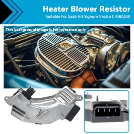 MAX COOL Heater Blower Fan Motor Resistor Unit 9180208 Suitable for Saab 9-3 Signum Vectra C
