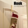 Alvinlite Fireplace Holders Christmas Stocking Holder Metal Hanging Hook for