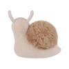 Apricot Lamb Lazy Snail Plush Toys for Children, Soft Cute