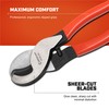 Crescent Cable Cutter, Dipped Handle Pliers - Premium Cutting Pliers