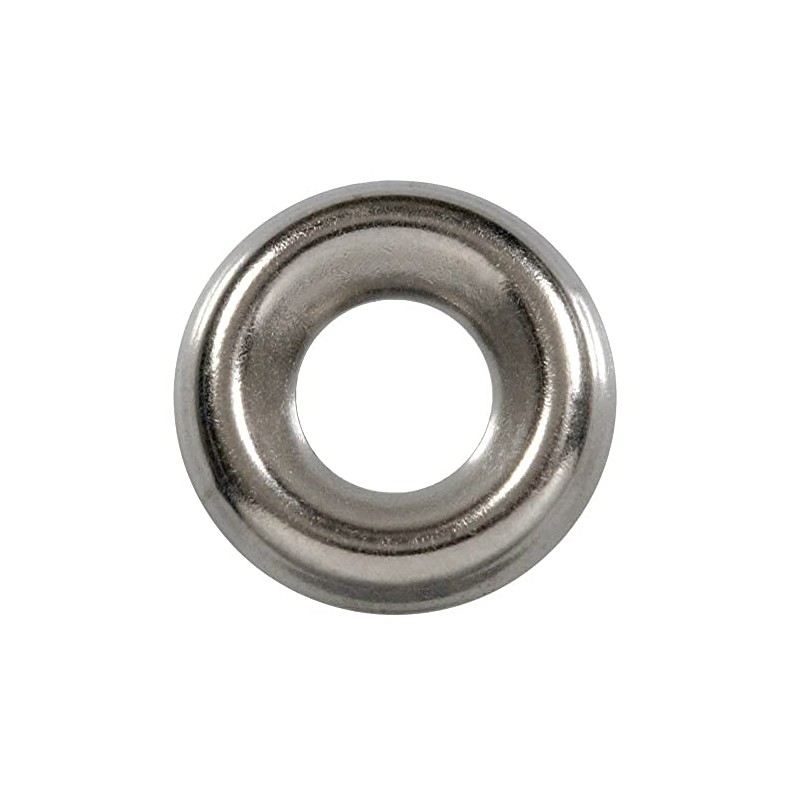 BCP Fasteners 100 Qty #10 Stainless Steel Countersunk Finish Washers