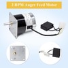 Criditpid SRV7000-670 Auger Feed Motor Replacement for PelPro PP130, PP60,