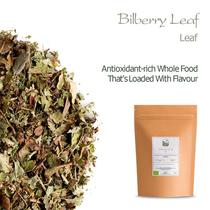 Bilberry Tea Organic Loose Leaf - Rich and Aromatic -