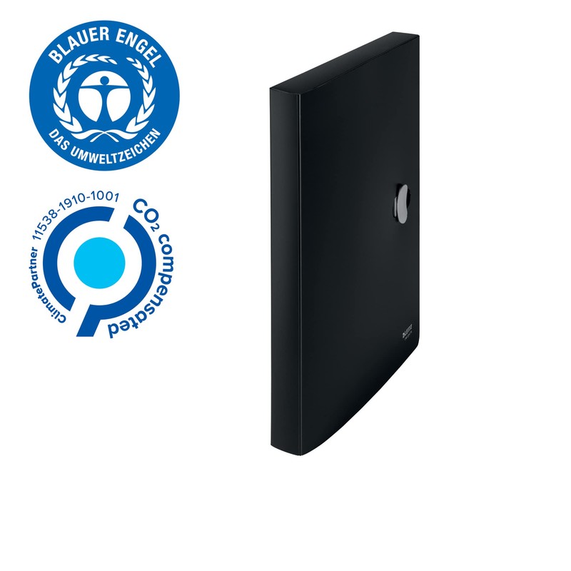 Leitz A4 Box File, 250 Sheet Capacity, 100% Recyclable, Opaque