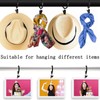16 Pack Curtain Rings with Clips, Window Clip Rings Curtain