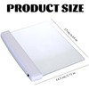 Luz de lectura LED plana ajustable Peosaard para libros en