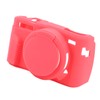 Camera Silicone Case with Removable Lens Cover Precise Cutouts Soft