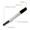 TINYBOT 30 Degree Precision Balanced Retractable Vinyl Film Wrap Razor