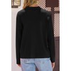 MEROKEETY Women's Long Sleeve Cardigan Sweaters Open Front Button Knit