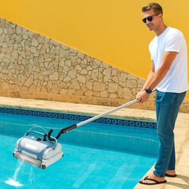 Nogeqi Pool Hooks for Poles, Pools Vacuum Hook for Pool Robot Removal, Suitable for Cordless Above Ground and Underwater Cleaner Equipment Accessories