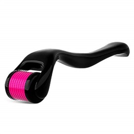 Vision4ever Derma Roller for Hair Growth And Beard Regrowth 540 Micro 0.5mm Titanium Alloy Needles Reduces Hair Fall Suitable for Beard Reduces Hair Fall Stimulates Hair Follicles