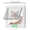 Dog Door Professional 2 Way Acrylic Plate Weatherproof Cat Door
