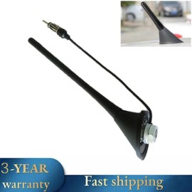Unbranded NEW Universal black car antenna antenna radio AM/FM with mounting rotating USA