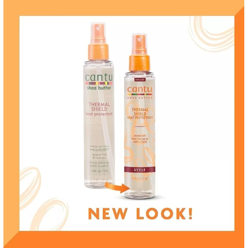 Cantu Protector De Calor Para Cabello, Manteca De Karite.