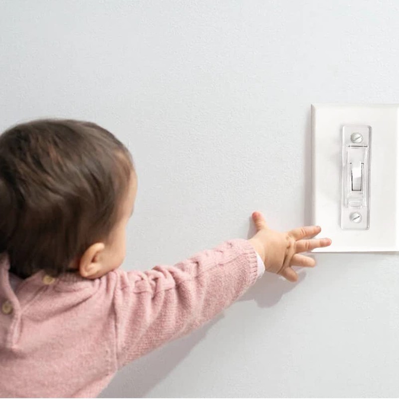 Light Switch Cover, ILIVABLE Child Proof Light Switch Guard Protects