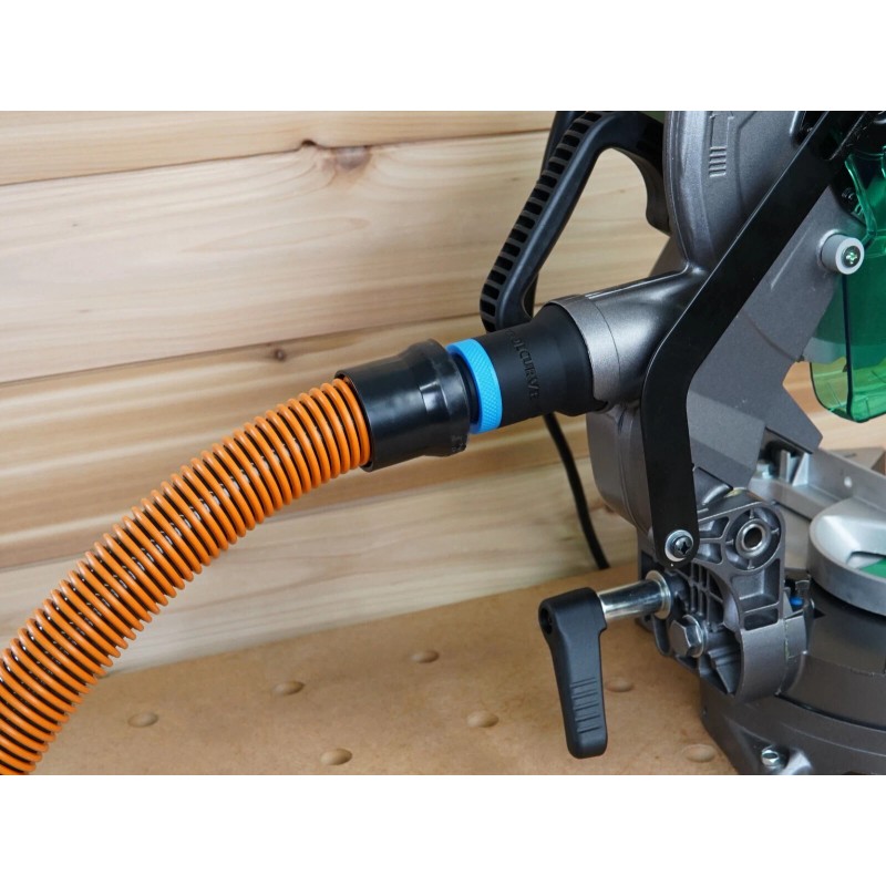 Toolcurve 1-1/4" Shop Vac Hose Adapter for Metabo HPT Miter