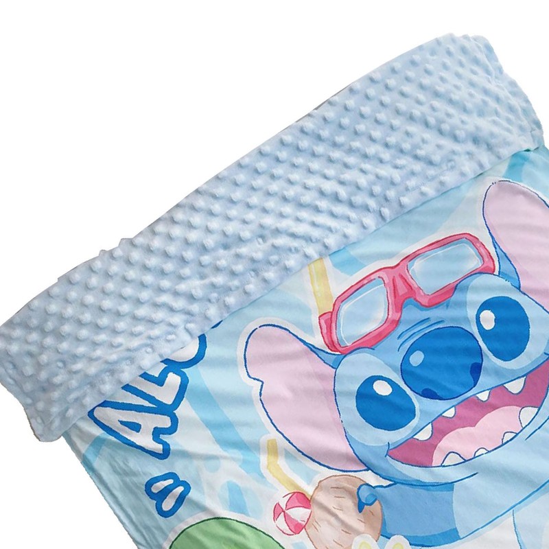 Baby Raised Dot Blanket Cartoon Soothing Soft Baby Dotted Blanket