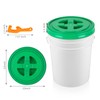 4 Pieces 5 Gallon Bucket Lid with Bucket Lid Opener,Plastic