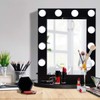 GLACER Hollywood Vanity Mirror with Lights, LED Illuminated Cosmetic Mirror
