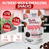 Savage Snacks Happy Double Chocolate Whole Food Prebiotic 10g Protein