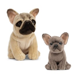 Living Nature Soft Toy - Cuddly French Bulldog Puppy