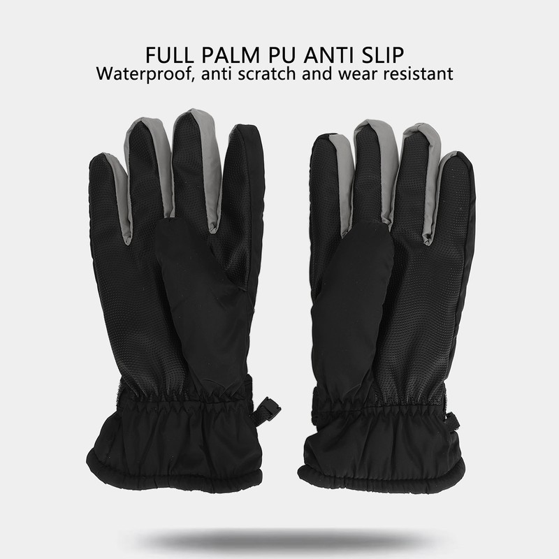 Winter Gloves Thickened Waterproof Cold Weather Thermal Winter Ski Gloves