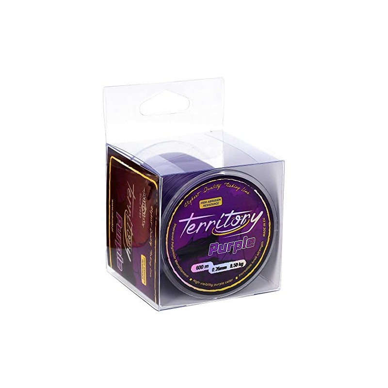 Mikado Territory Carp Fishing Line Purple 600 m 0.26-0.40 mm