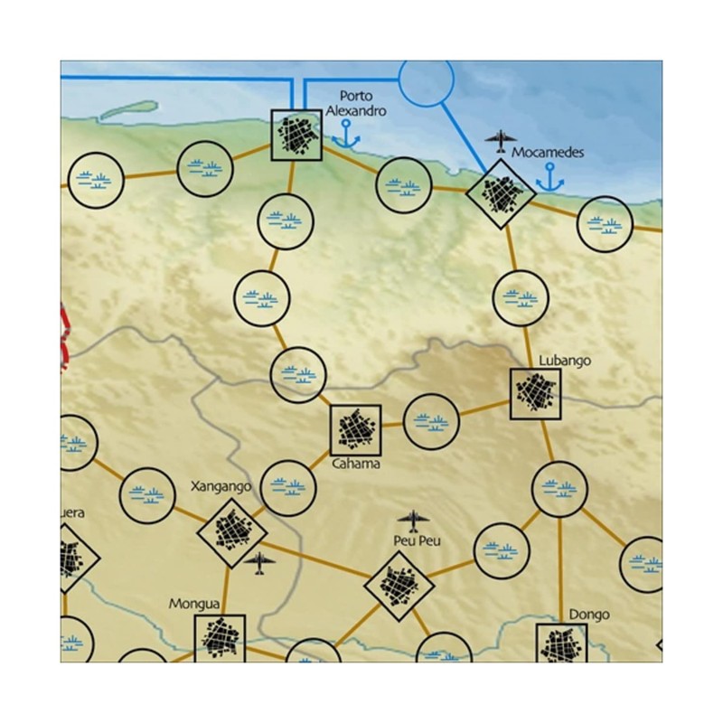 DG: Border War, Angola Raiders, Board Game