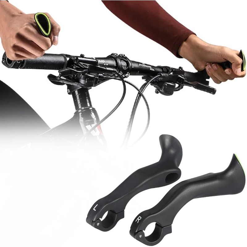 Esshogo Ergonomic design MTB bicycle handlebar ends for mountain bikes,
