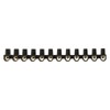 12 pin bars 25 mm² black Zenitech