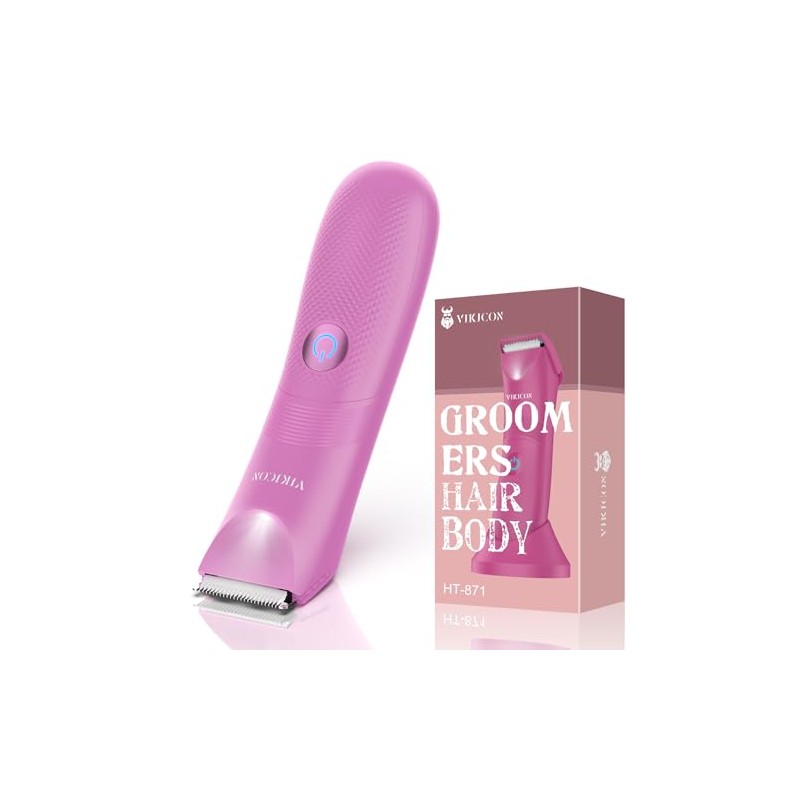 VIKICON Lady Shavers for Women, Bikini Shaver for Pubic Hair
