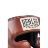 BENLEE Premium Leather Head Guard Brown/Black/Beige S/M