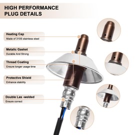 Oxygen Sensor Upstream 234-9089 O2 Sensor Fits for Toyota Camry LE XLE 2010-2011 2.5L L4, for Toyota Venza LE XLE 2009-2012 2.7L L4 Replace 2349089